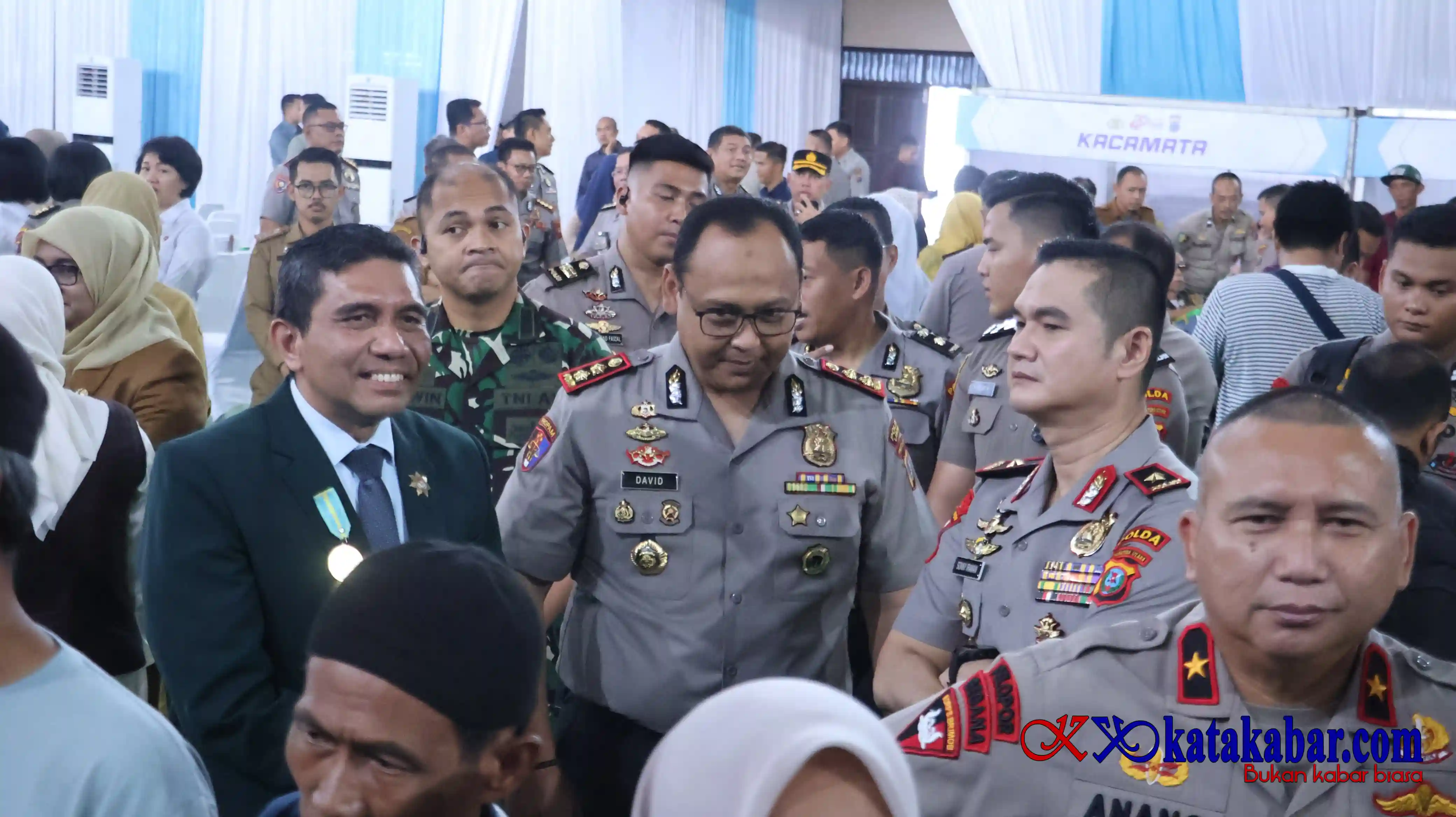 Ribuan Warga Padati Bakti Kesehatan Hari Bhayangkara di Stabat, Polres Langkat Sediakan Layanan Gratis