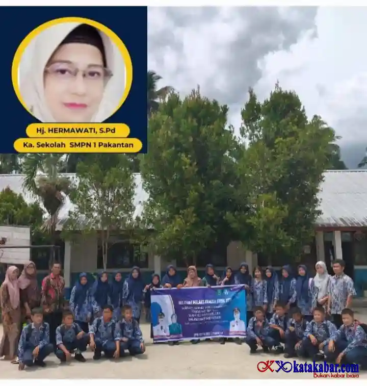 'Nyanyian Nelangsa' dari Lereng Gunung Kulabu: Hermawati Bertekad SMPN 1 Pakantan Maju di Tengah Keterbatasan Internet