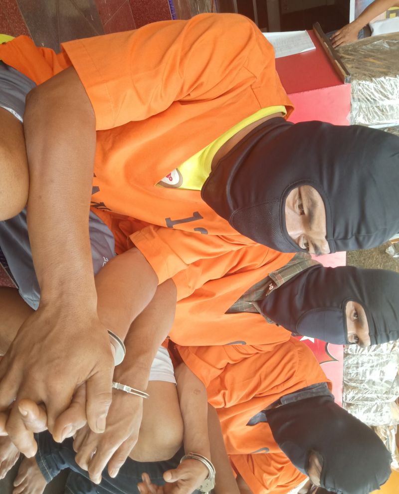 Gagalkan Peredaran 29 Kilogram Ganja Dari Sumbar ke Tualang, Polisi Tangkap Tiga Pelaku