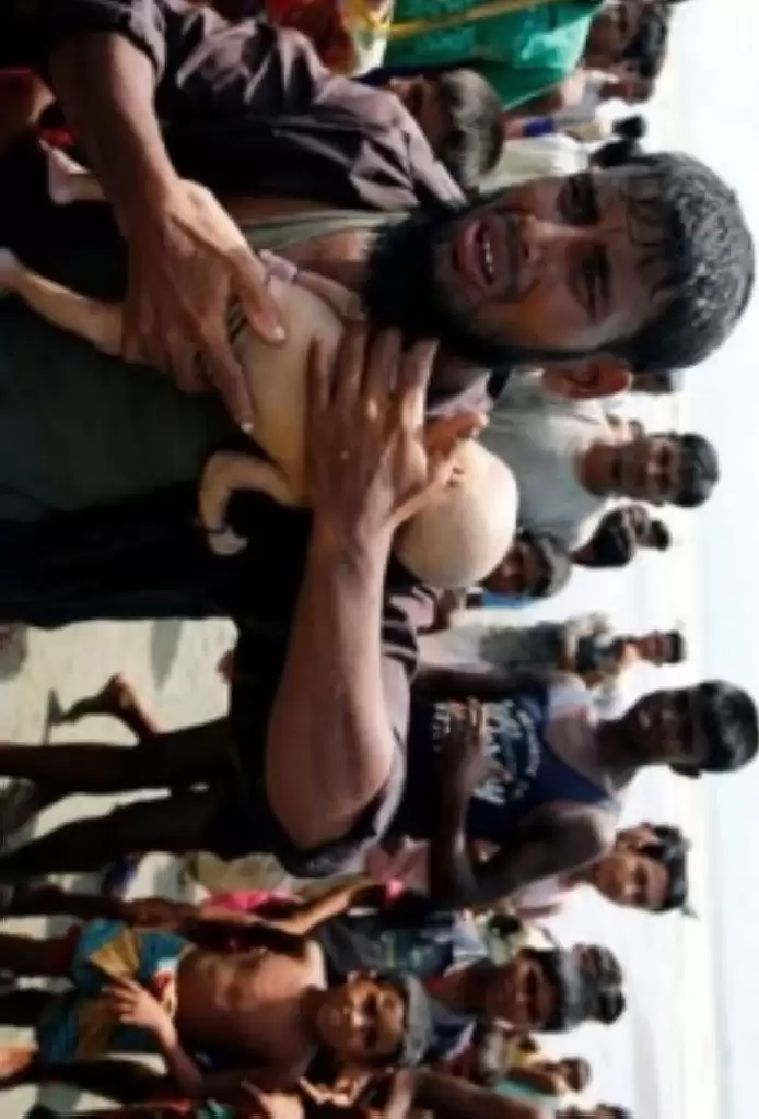 Miris, Saat Ramadhan Segera Berakhir Ratusan Gubuk Pengungsian Rohingya Terbakar