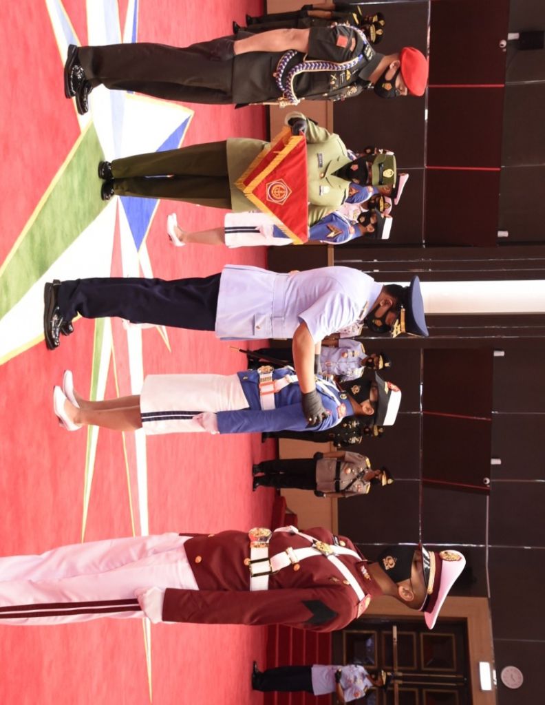 Panglima TNI Wisuda Prajurit dan Bhayangkara Taruna 2020