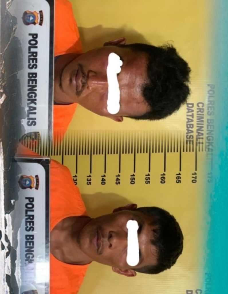 Satresnarkoba Polres Bengkalis Ringkus Dua Bandar Sabu di Bukit Batu