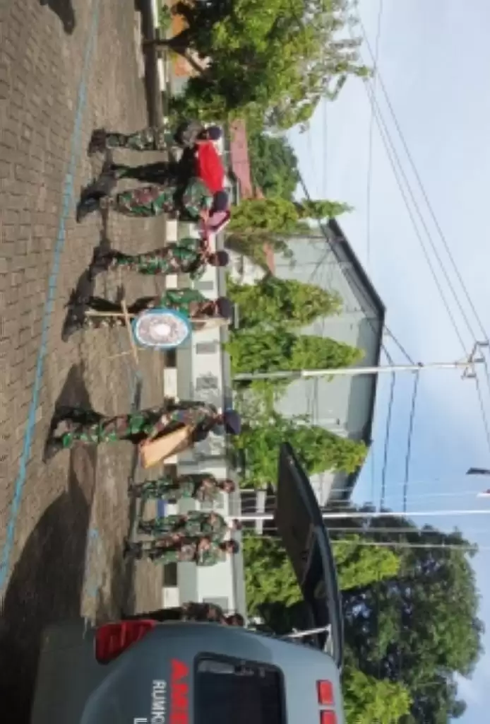 Prajurit Satlinlamil 3 Makassar Taja Latihan Kemampuan Pangkalan