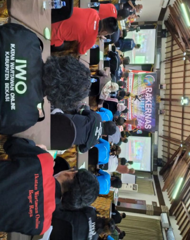 Rakernas IWO di Bogor, Puluhan PW dan PD IWO se Indonesia Hadir