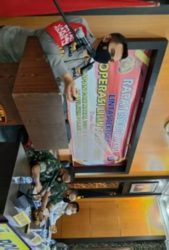 Rakor Polres Langkat Bahas Nataru