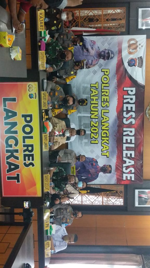 Penurunan Covid-19 di Langkat Mencapai Seratus Persen