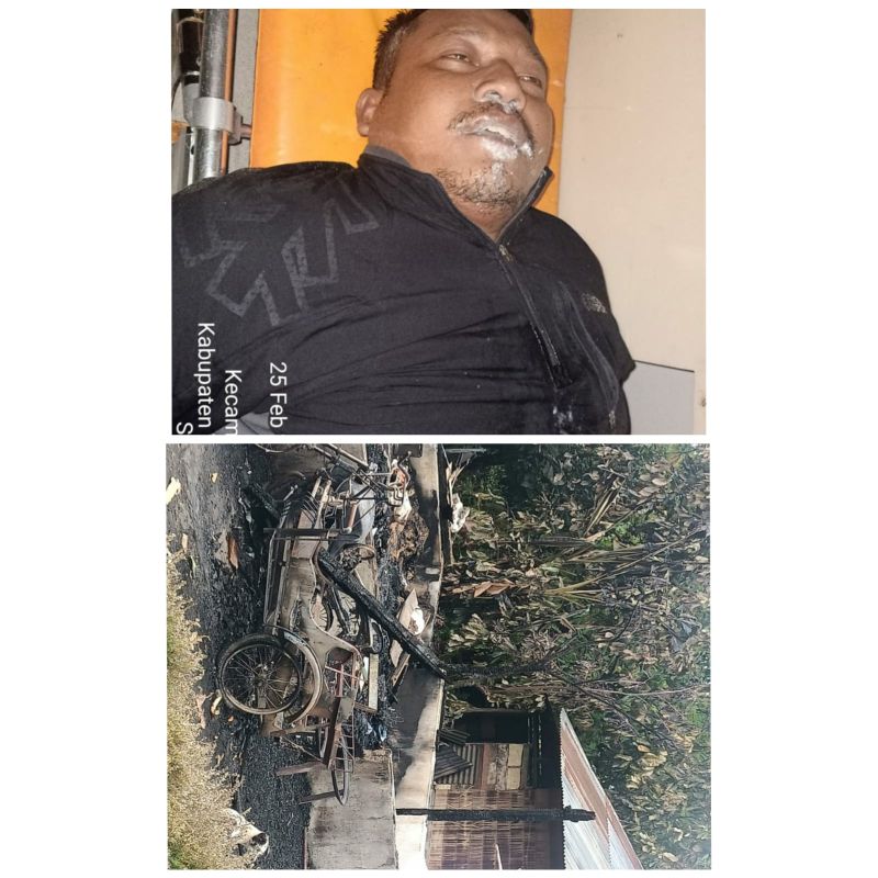 Habis Bakar Rumah dan Aniaya Tetangga Bunuh Diri