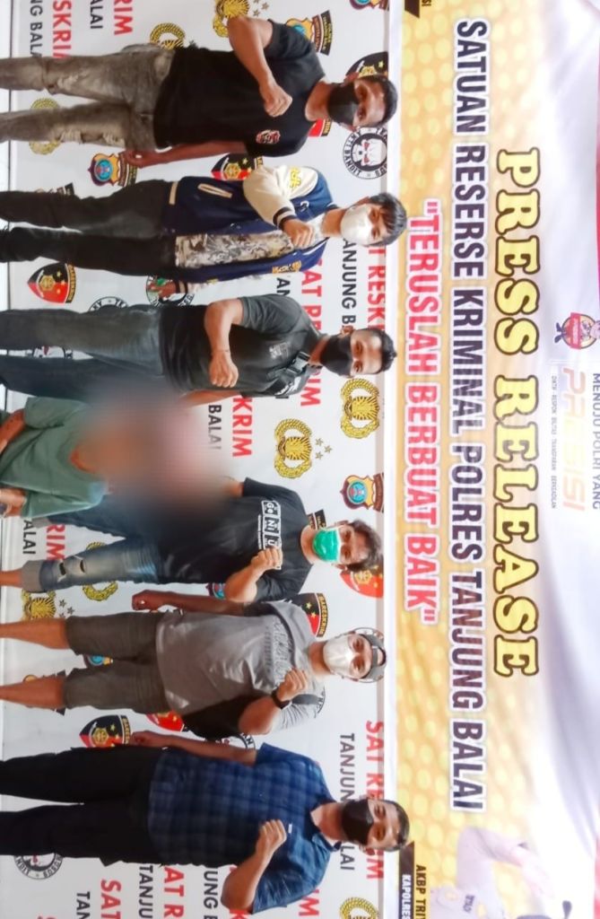 Polres Tanjung Balai Bekuk Residivis Pembobol Rumah Plt Ketua PWI
