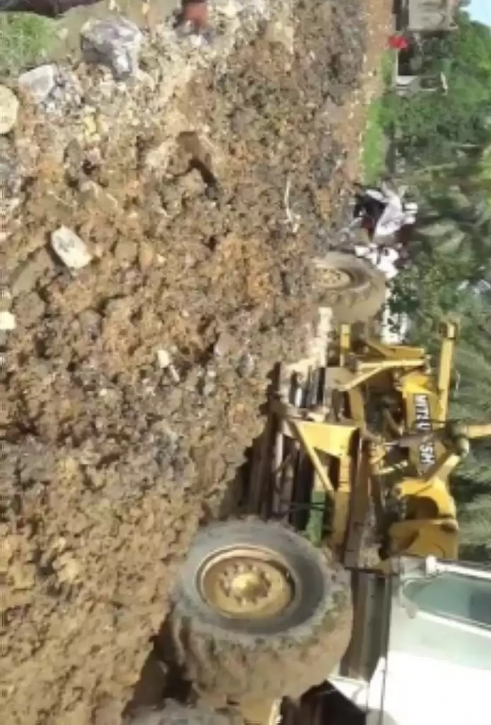 Proyek Jalan Penghubung Asahan Labura Diduga Asal Jadi