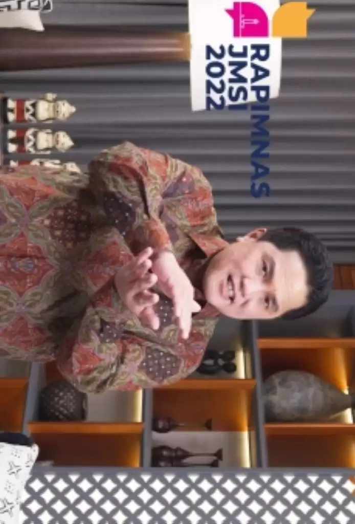 Rapimnas JMSI, Erick Thohir: Media Siber Harus Ikut Jaga Demokrasi