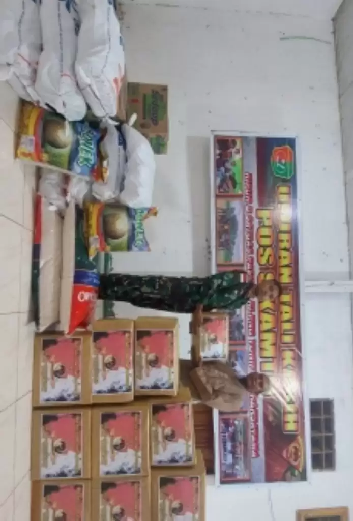 Satgas Pamtas Yonif 711 RKS Sambangi Panti Asuhan, Ini Yang dilakukan