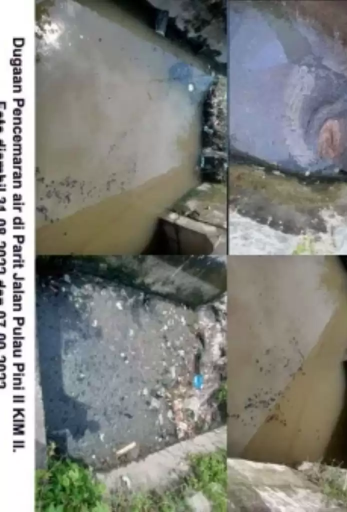 Tahunan Sungai Kera Tercemar,  Warga Laporkan Limbah dari KIM II