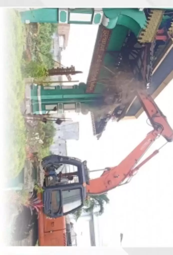 Bangun Gapura Tuntungan Habiskan Anggaran Rp2,4 Miliar