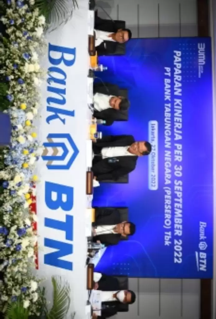 BTN Pertahankan Kinerja Gemilang Periode Januari -September 2022