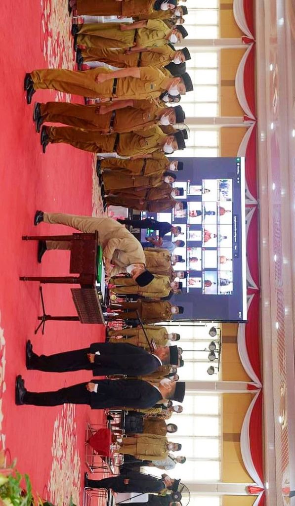 Jelang Masa Jabatan,  Gubsu Edy Lantik Pejabat  Esolon II dan III