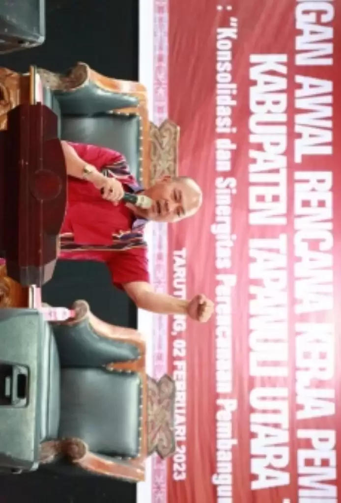 Bupati Taput Buka Forum Konsultasi Publik RKPD 2024