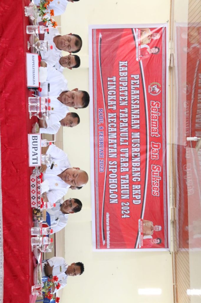 Musrembang RKPD, Bupati Taput Minta Pemangku Kebijakan Fokus Penguatan Ketahanan Pangan