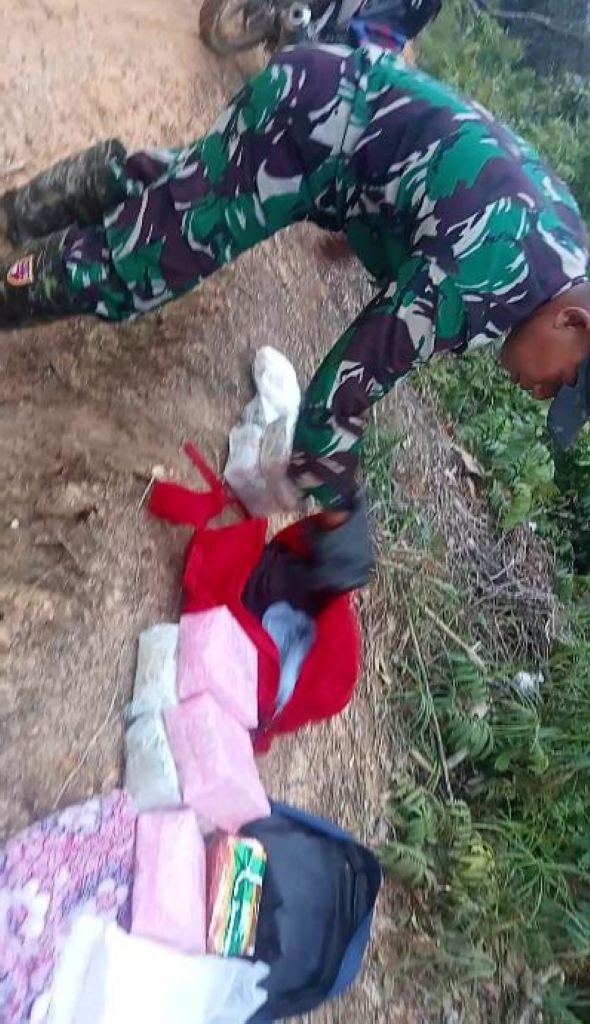 Kodam XII TPR Gagalkan Penyeludupan Sabu 12,9 Kg Dari Malaysia