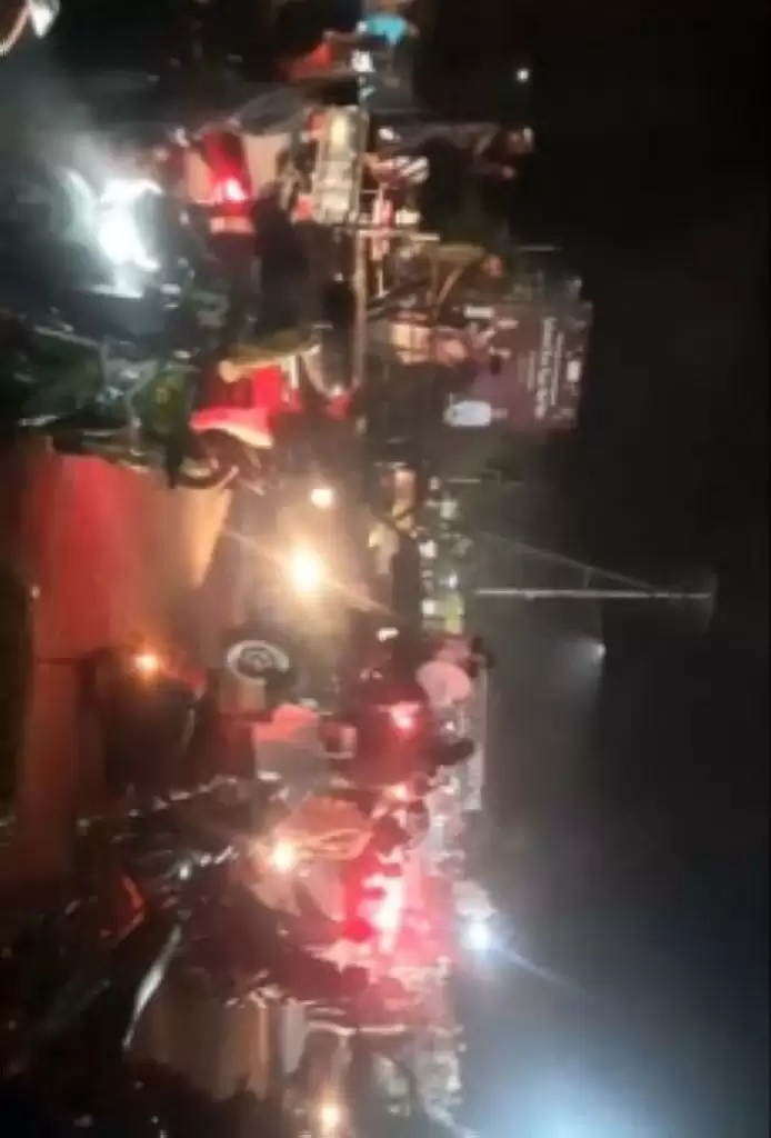 Desa Muntai Barat Bertakbir, Tua Muda Kompak Meriahkan Pawai Takbir
