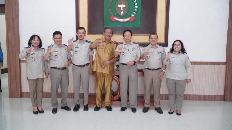 Syah Afandin Terima Audiensi Kepala BPN Langkat, Ini Harapanya