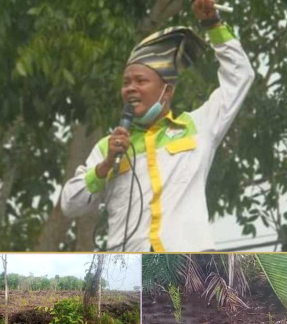 Konflik Lahan Warga dan PT SRL, Ketua LMCM Riau: Perusahaan Sudah Melanggar UUD
