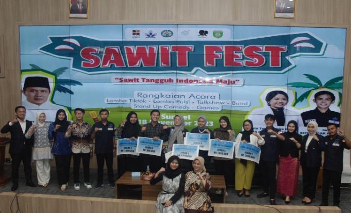 Sasar Milenial dan Gen Z, Sawit Fest 2023 'Sawit Tangguh Indonesia Maju'