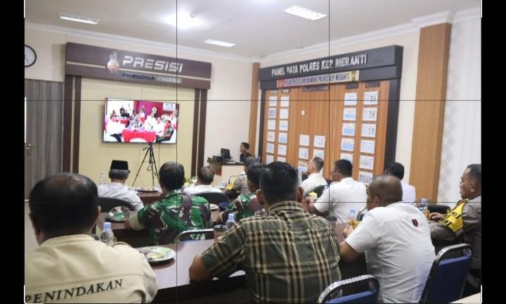 Ada Sekdakab Kepulauan Meranti di Rakor Lintas Sektoral Bersama Kapolda Riau