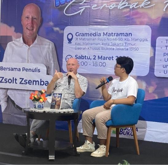 Lewat Novel Gerobak 777, Zsolt Zsemba Jelaskan Arti Persahabatan Sejati dan Jati Diri