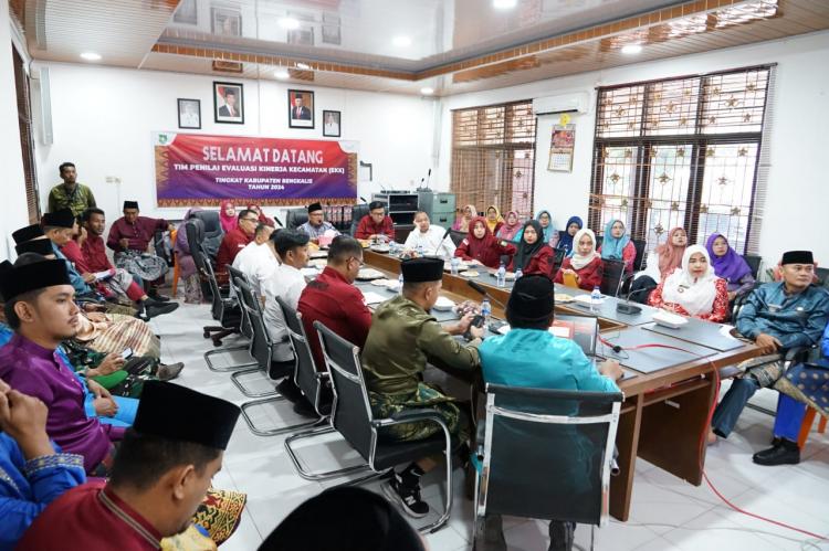 Tim EKK Kecamatan Tingkat Kabupaten Bengkalis 2024 Bertandang ke Mandau