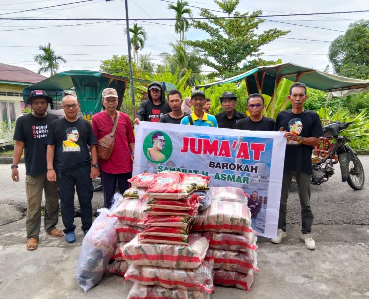 Salurkan Bantuan ke BMW Selatpanjang, Wujud Kepedulian Tim Sahabat H Asmar