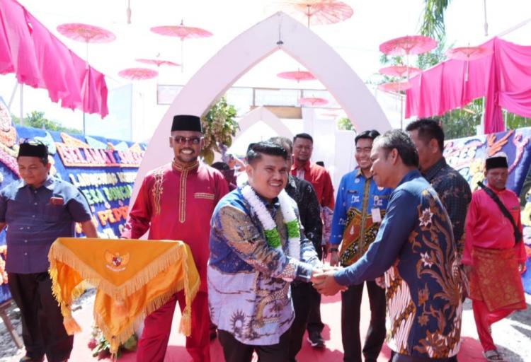 Ada Waka Sementara DPRD Bengkalis Diperesmian Kampung Zakat Desa Boncah Mahang