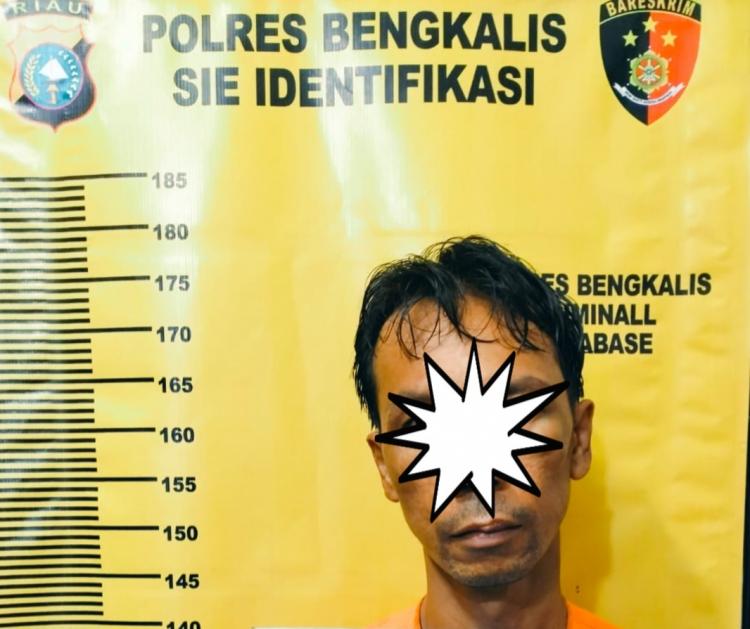 Nyambi Jualan Sabu, Warga Bengkalis Dicokok Resnarkoba Polres Bengkalis