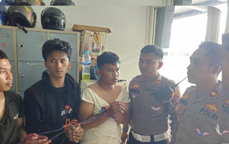 Aksi Pahlawan Kasatlantas Polrestabes Medan Tangkap Pencuri Sepeda Motor di Jalan Raya