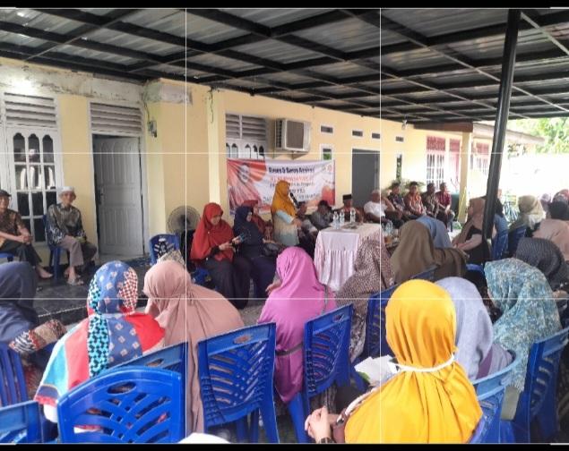 Srikandi PKS Dapil 4 Mandau: Hj Nurhasanah Serap Aspirasi Masyarakat di Jalan Kenanga