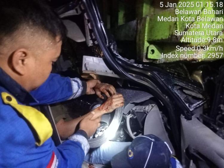 Tragis ! Wakapolres Belawan Meninggal Dalam Lakalantas di Jalan Tol Belmerah