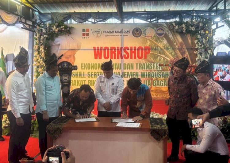 Bersama Asosiasi Samade, BPDP Taja Workshop EH dan TSS di Lapas Kelas IIA Bagan Siapiapi