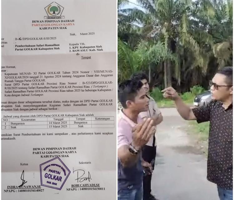 Golkar akan Buat Acara di Lokasi PSU Pilkada Siak, Warga Bingung: Lucu Banget Sih!