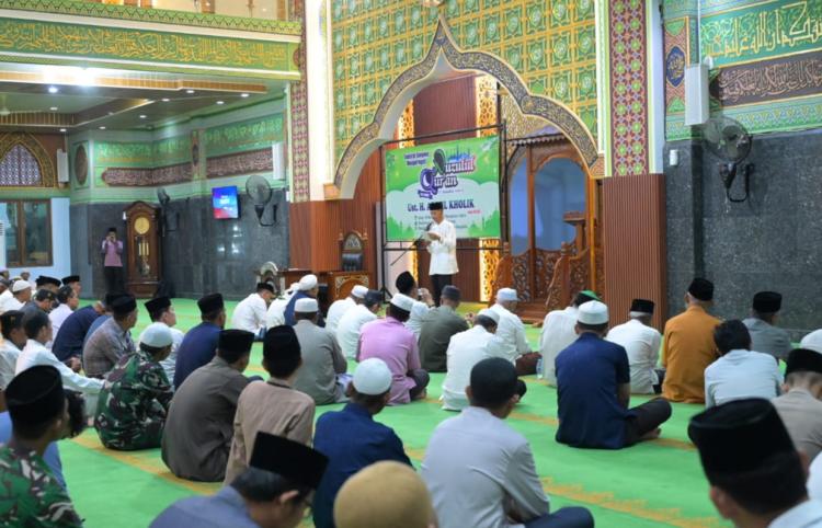 Nuzulul Quran di Masjid Agung Istiqomah, Bupati Bengkalis: Tingkatkan Persatuan dan Pembangunan