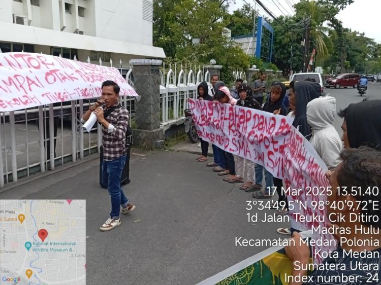 Terkait Dugaan Korupsi, KMMB Minta Kapolri Segera Menetapkan Tersangka Kadis Pendidikan Sumut!
