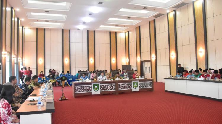 Sambut Tim BPK Lakukan Pemeriksaan Terperinci LKPD 2024, Ini Harapan Bupati Bengkalis