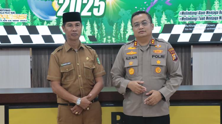 Karhutla Fun Run 2025, Kapolres Kepulauan Meranti: Ini Cara Edukasi Masyarakat Cinta Lingkungan