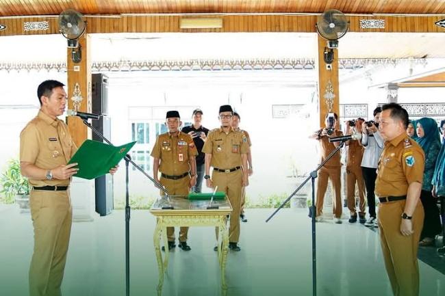Dapat Kepercayaan Bupati Fadhil Arief, Mula P Rambe Dilantik Kembali sebagai Pj Sekda