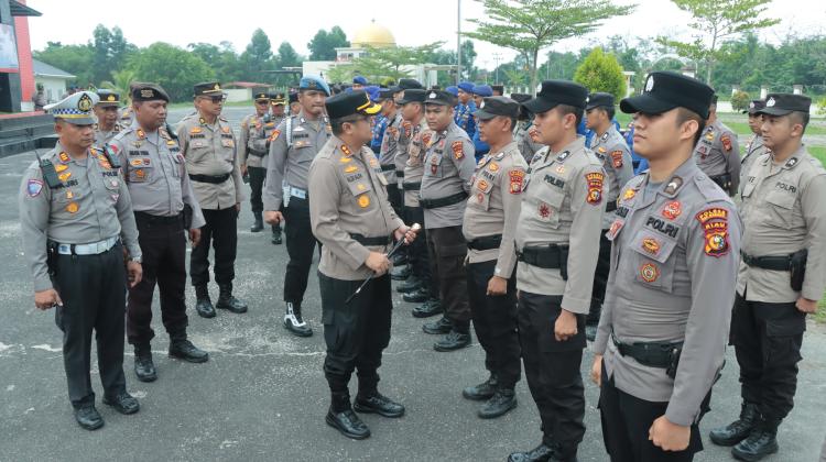 Pimpin Apel Konsolidasi dan Pengecekan Personel, Ini Asa Kapolres Kepulauan Meranti di May Day 2025