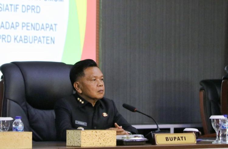 Jawab Pandangan Umum Fraksi DPRD Terkait Tiga Ranperda Strategis, Ini Kata H Asmar