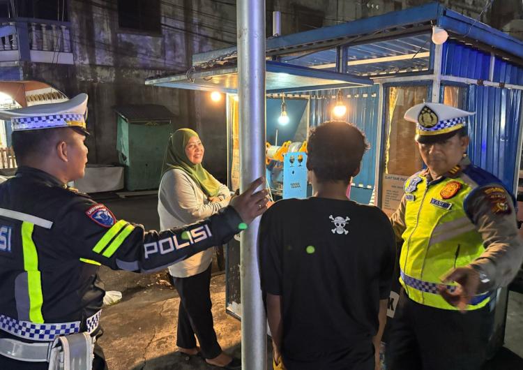 Cegah Tindak Kejahatan dan Premanisme, Polres Kepulauan Meranti Gelar Patroli KRYD