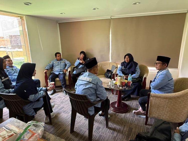 Fokus Pantau Landis, Tim PPIH Sektor 4 Makkah Gelar Rakor Jelang Armuzna