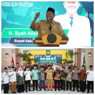 Bupati Langkat Syah Afandin Ajak KAHMI Bersinergi Bangun Langkat