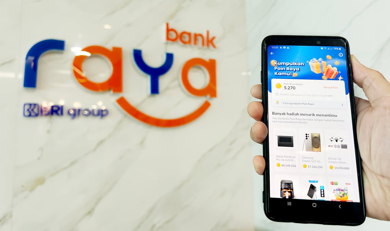Bank Raya Hadirkan 'Raya Poin' di Raya App, Ajak Masyarakat Gencar Menabung dan Transaksi Keuangan