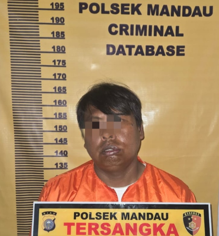 Pasutri di Duri Dijebloskan ke Penjara Polsek Mandau Gegara Curi Sepeda Motor