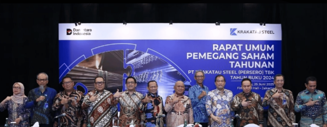 Krakatau Steel Tunjukkan Optimisme Songsong 2025 Bersama Danantara